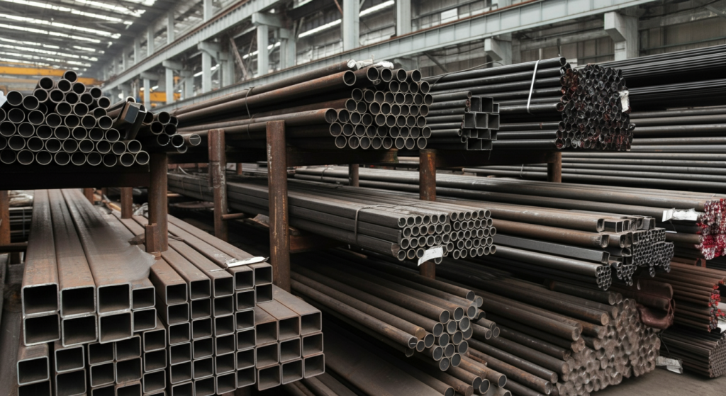 demir boru çeşitleri stok Centilmen Metal Tarsus deposu