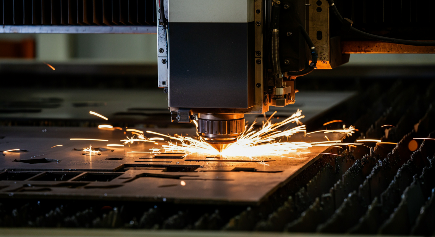 Lazer Kesim mi Plazma Kesim mi? Sac ve Profil için Hangi Yöntem Seçilmeli? - Centilmen Metal fiber lazer kesim makine sac Centilmen Metal Tarsus