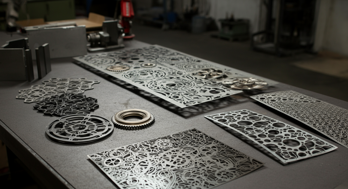 Lazer Kesim mi Plazma Kesim mi? Sac ve Profil için Hangi Yöntem Seçilmeli? - Centilmen Metal lazer kesim tasarım parça çeşitleri Centilmen Metal