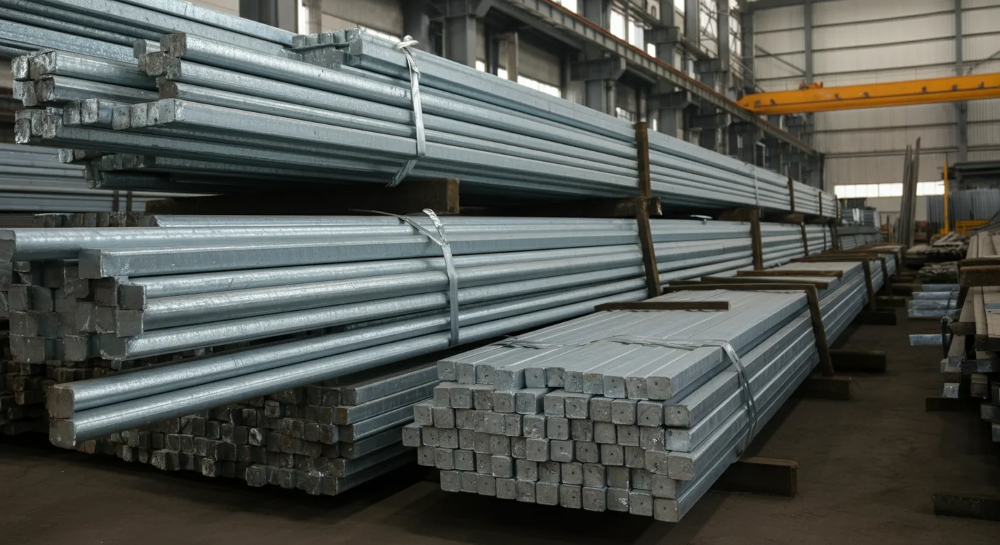 Çelik bahçe direkleri stok — Centilmen Metal